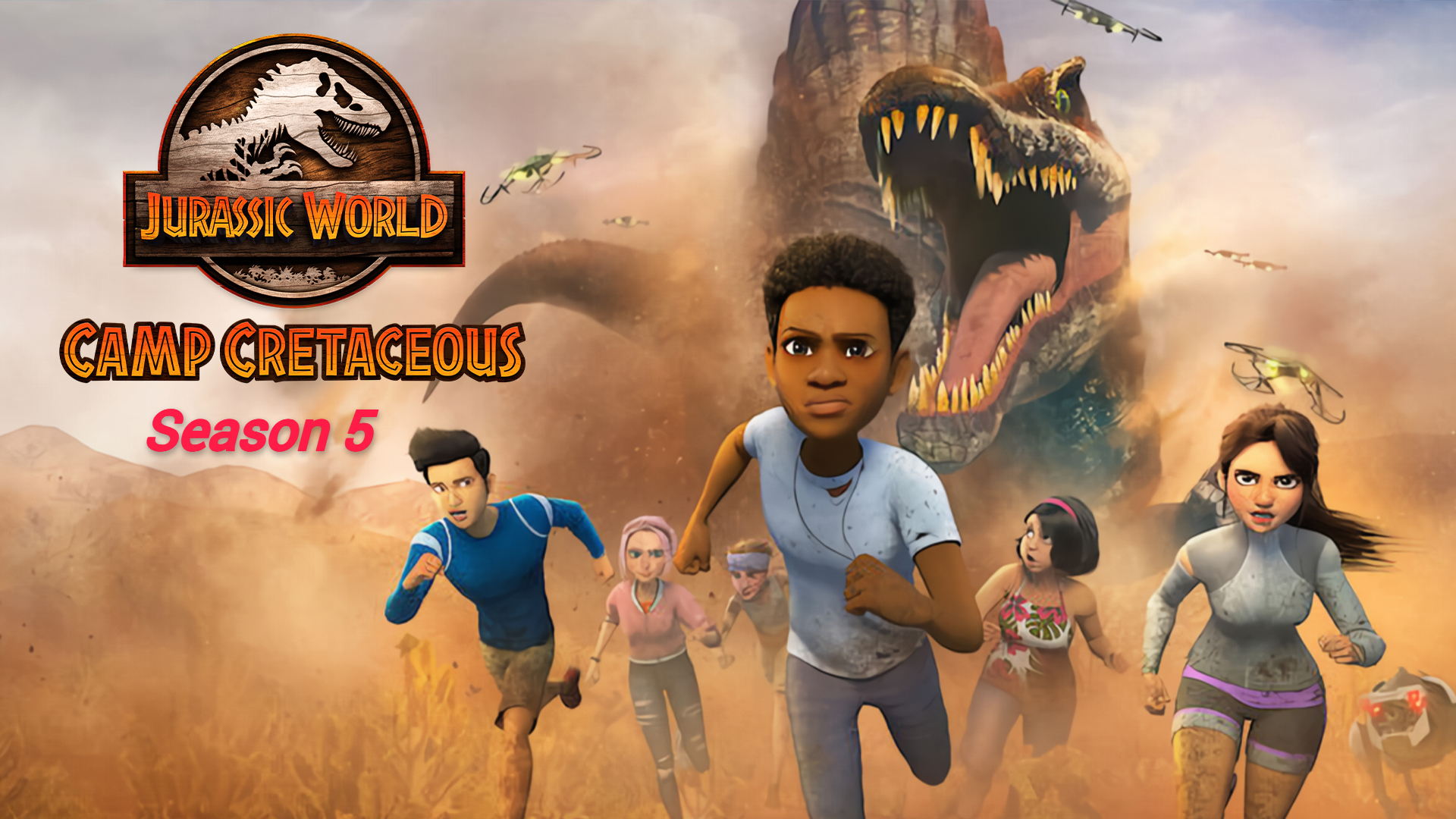 Jurassic World: Camp Cretaceous (2022) S05 Dual Audio {Hindi-English} WEB-DL 720p